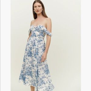 REFORMATION | Violet Dress in Pompadour Print